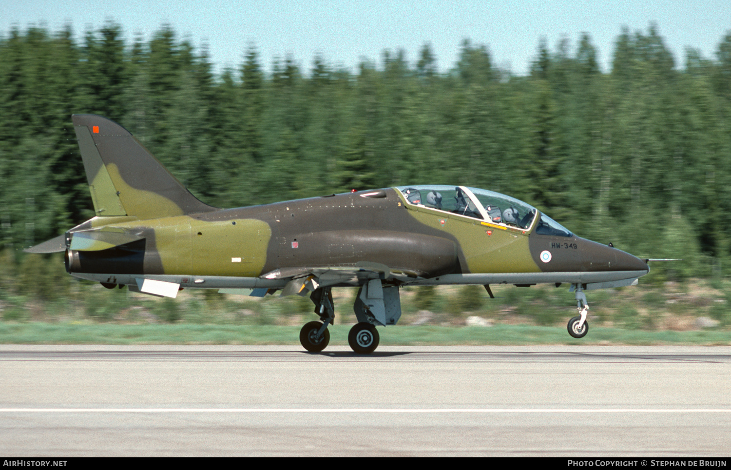 Aircraft Photo of HW-349 | British Aerospace Hawk 51 | Finland - Air Force | AirHistory.net #622009