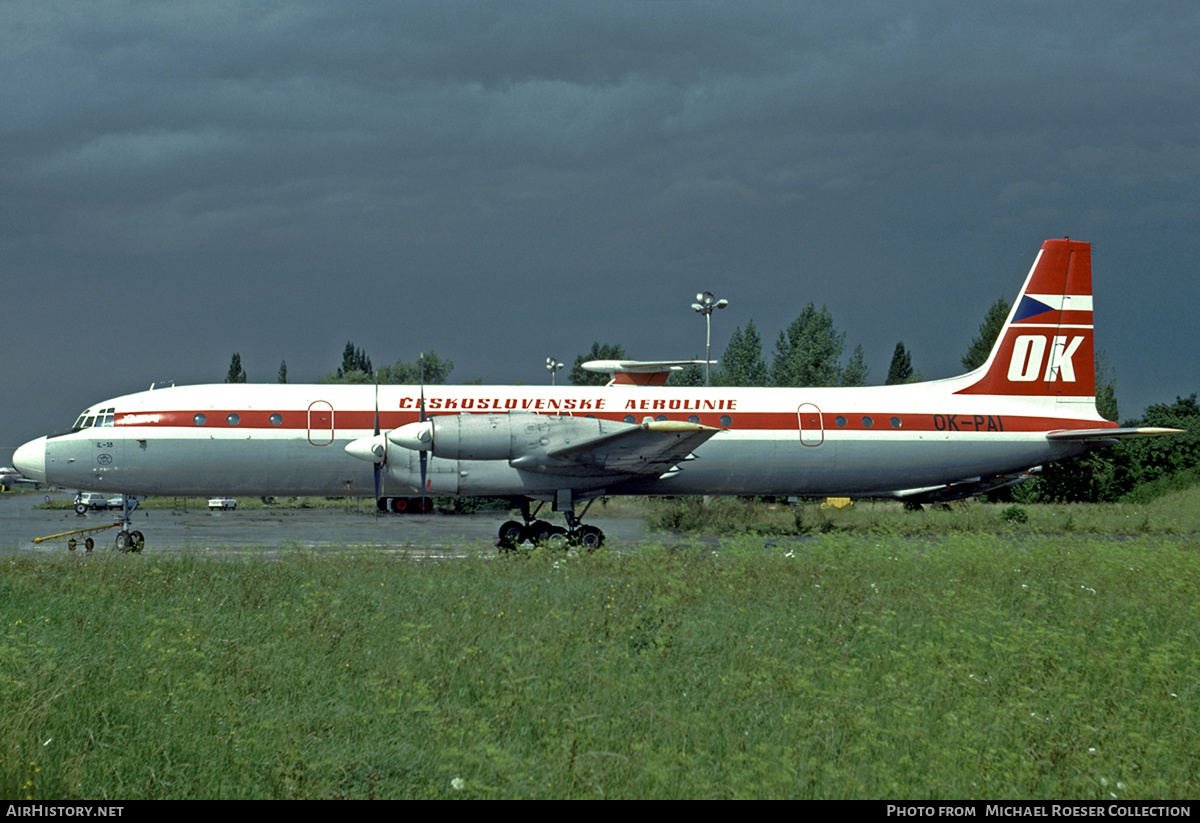 Aircraft Photo of OK-PAI | Ilyushin Il-18V | ČSA - Československé Aerolinie - Czechoslovak Airlines | AirHistory.net #622026