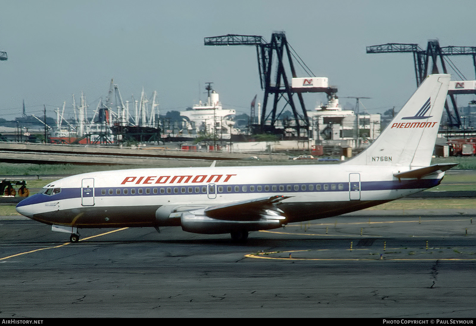 Aircraft Photo of N768N | Boeing 737-201/Adv | Piedmont Airlines | AirHistory.net #622029