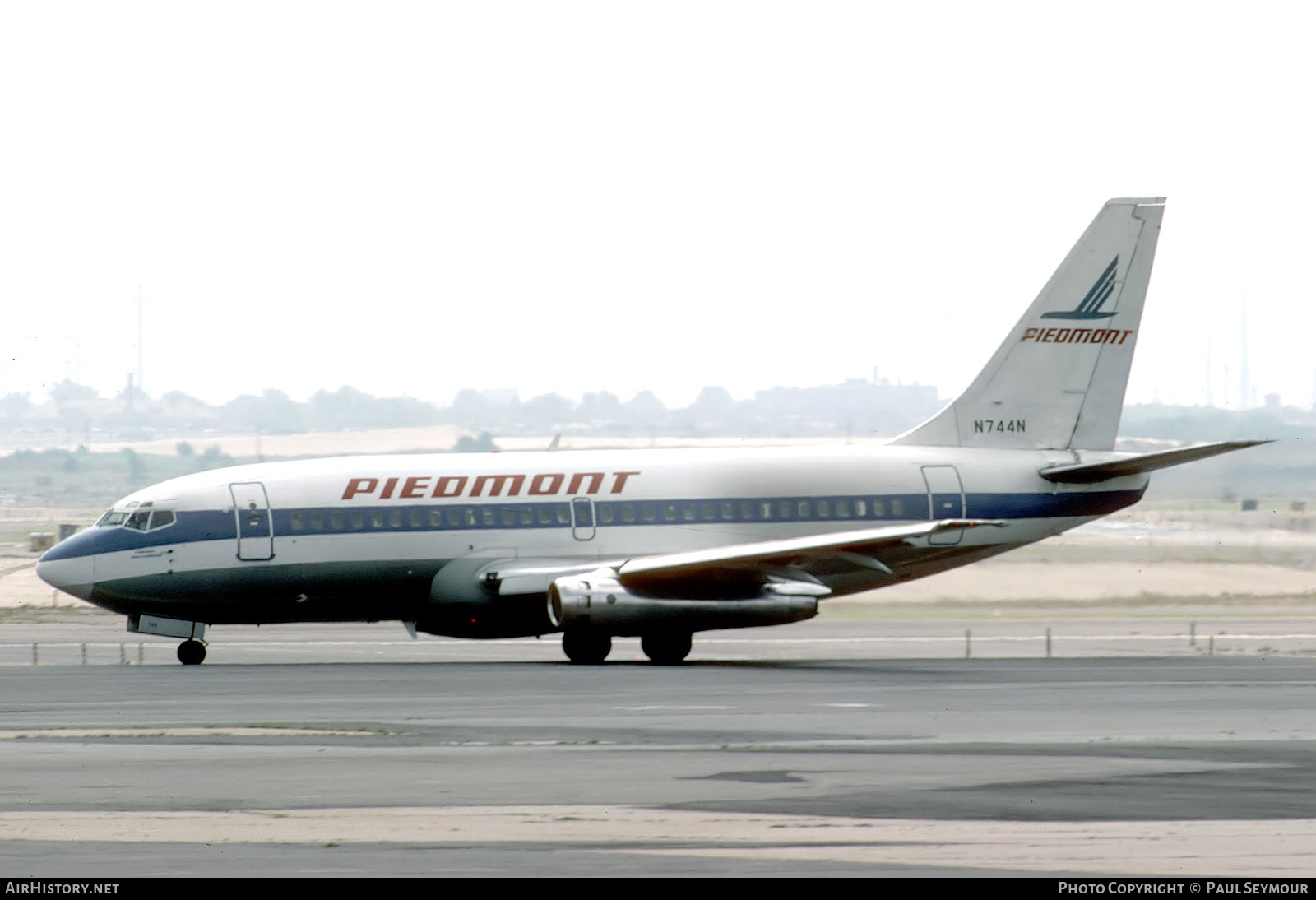 Aircraft Photo of N744N | Boeing 737-201 | Piedmont Airlines | AirHistory.net #622033
