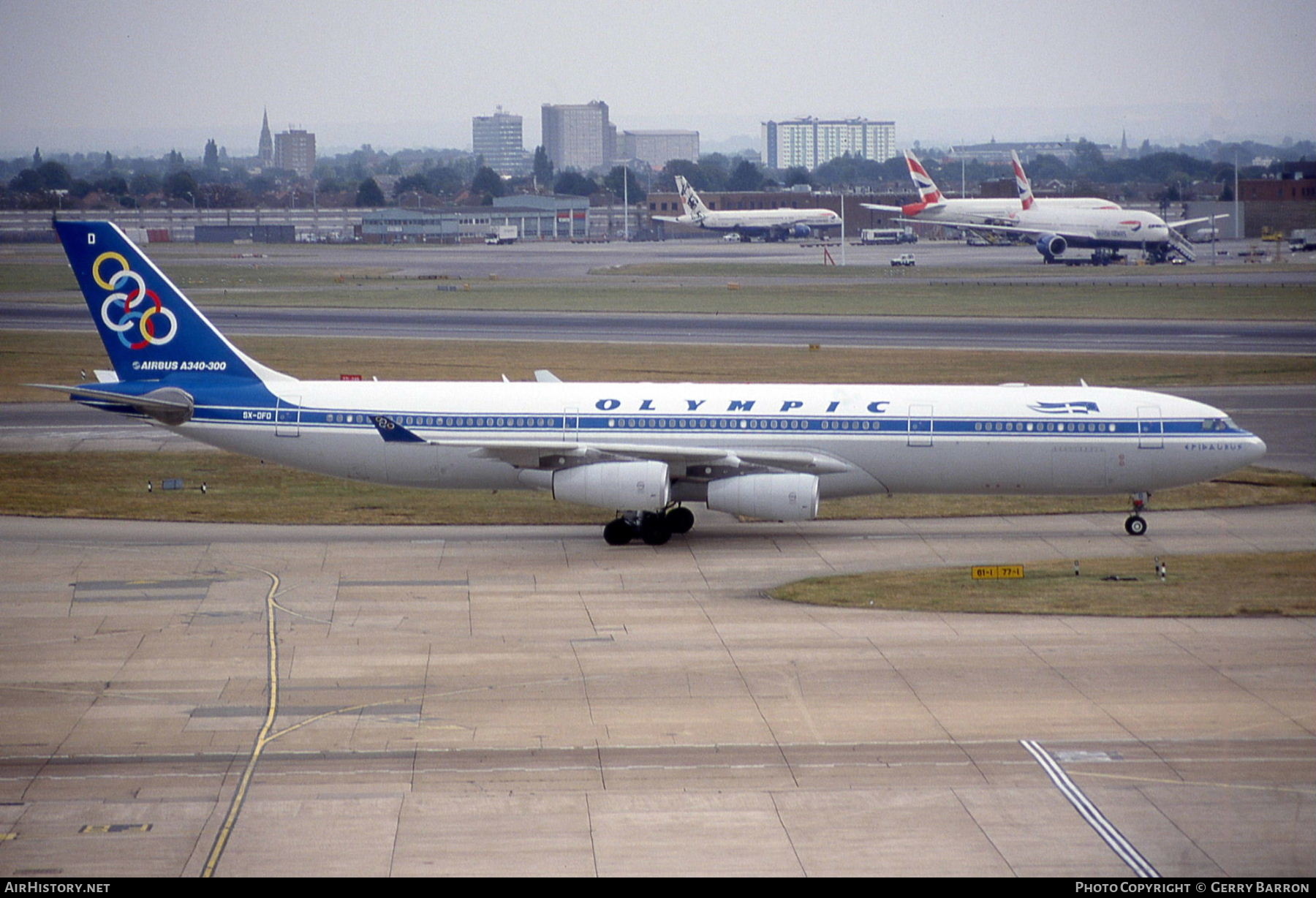 Aircraft Photo of SX-DFD | Airbus A340-313X | Olympic | AirHistory.net #622040