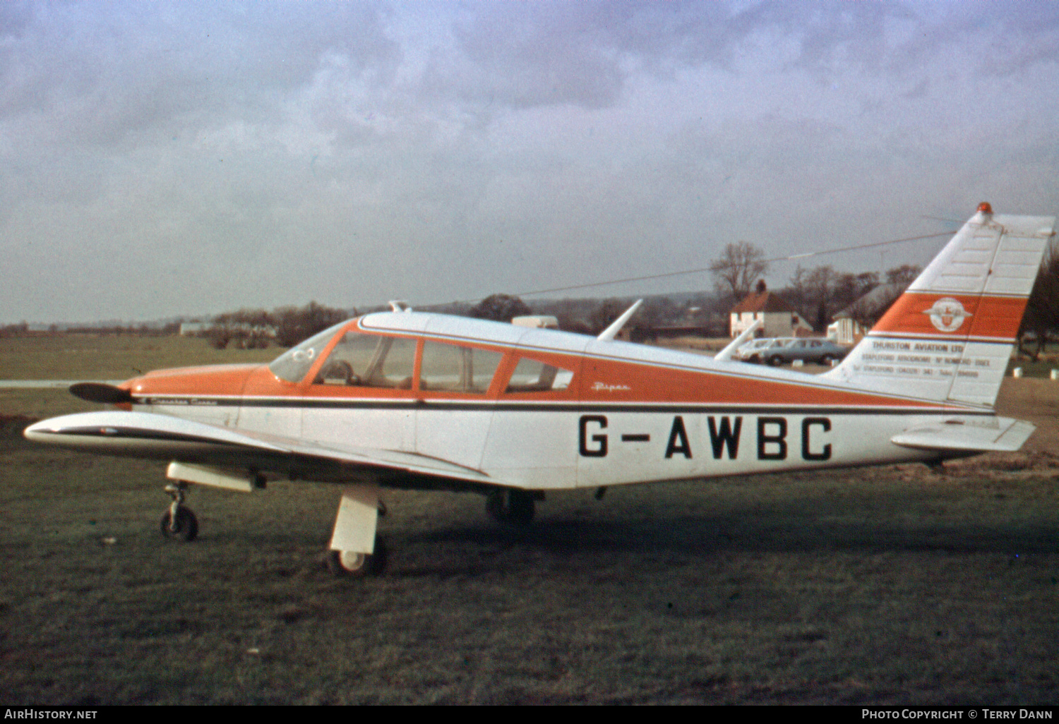 Aircraft Photo of G-AWBC | Piper PA-28R-180 Cherokee Arrow | Thurston Aviation | AirHistory.net #622041