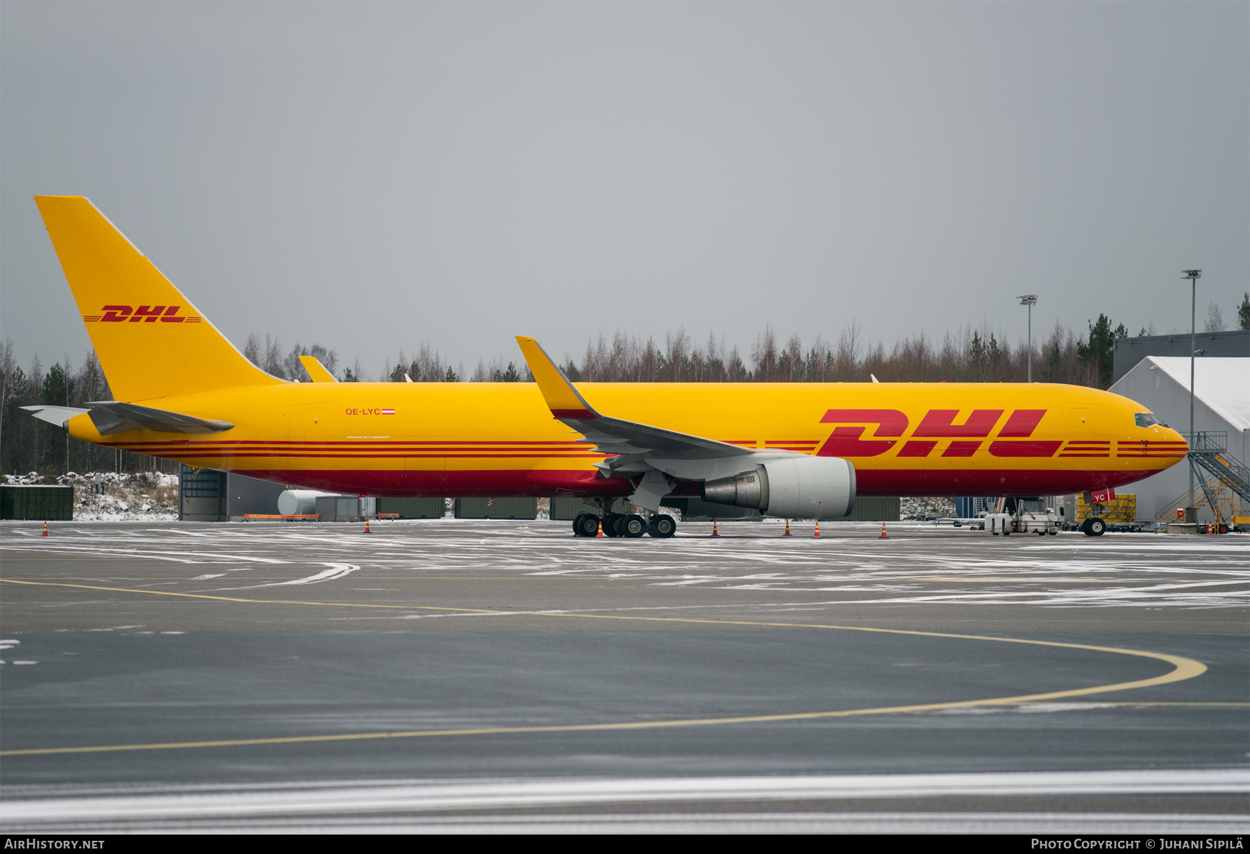 Aircraft Photo of OE-LYC | Boeing 767-304/ER(BDSF) | DHL International | AirHistory.net #622057