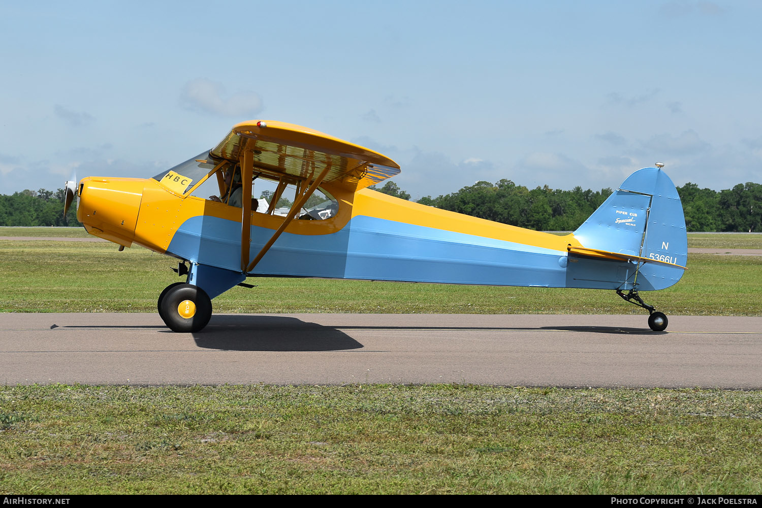 Aircraft Photo of N5366U | Piper PA-11-90 Cub Special | AirHistory.net #622084