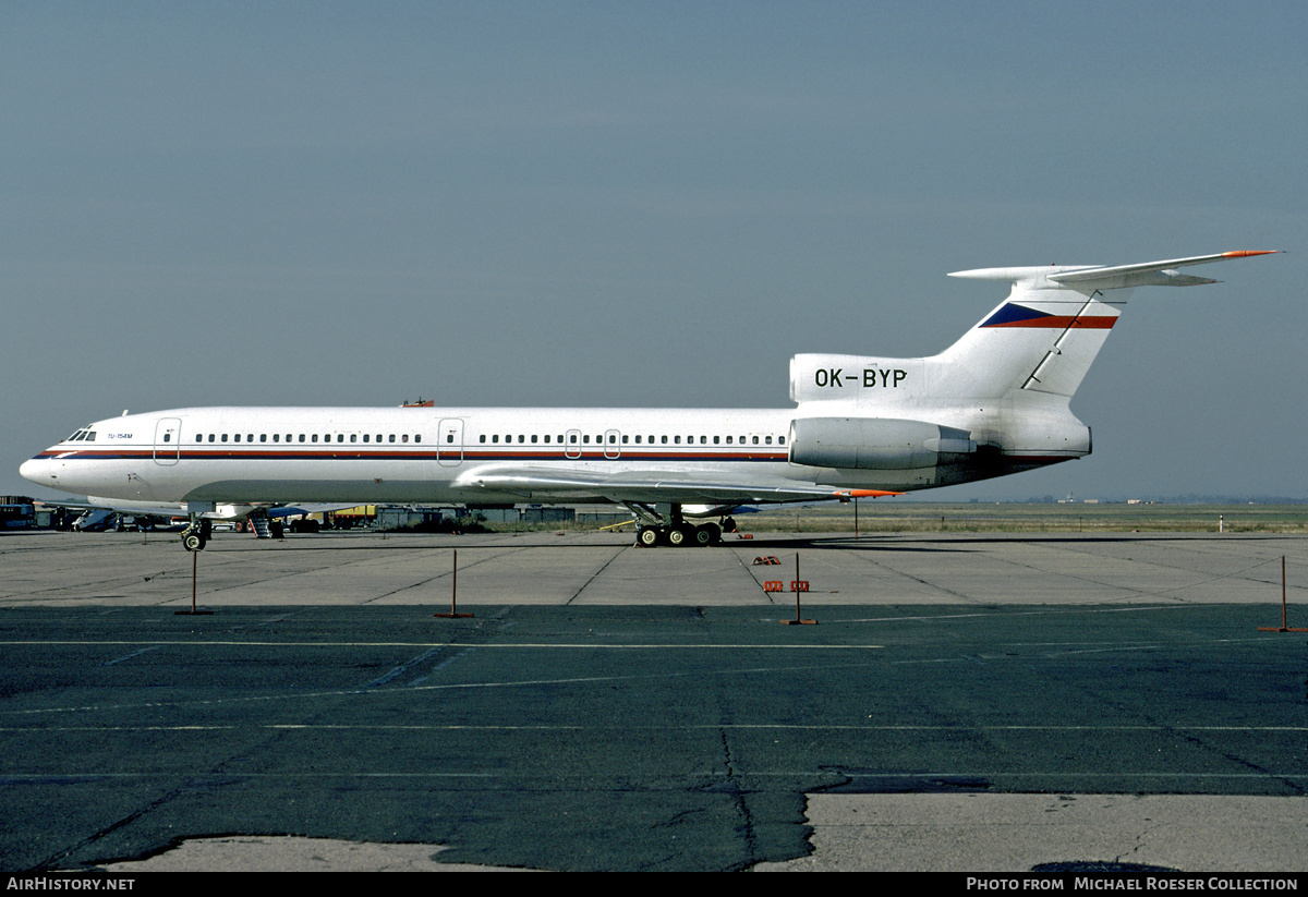 Aircraft Photo of OK-BYP | Tupolev Tu-154M | Czechoslovakia Government | AirHistory.net #622097