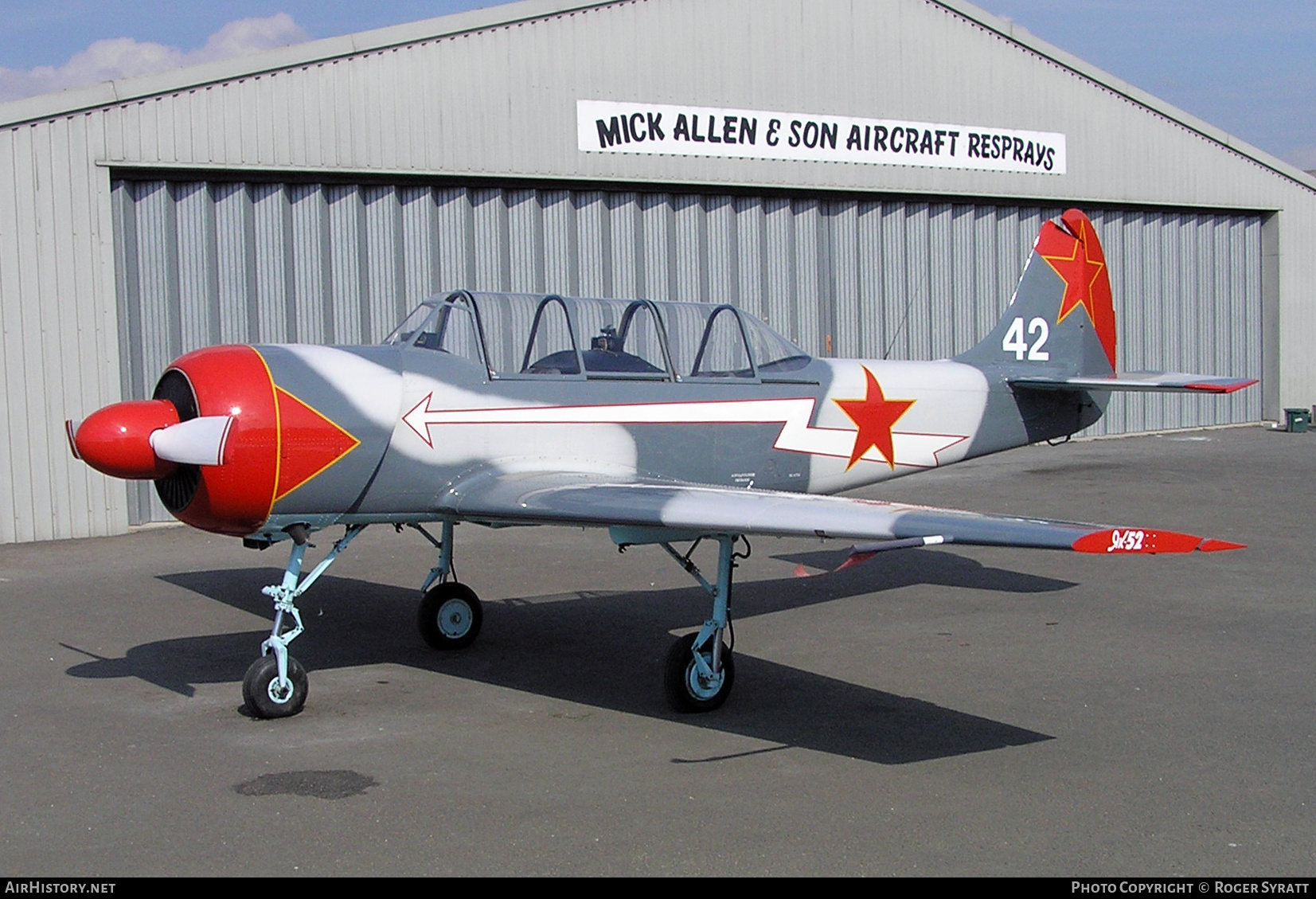 Aircraft Photo of G-CBRU | Yakovlev Yak-52 | Soviet Union - Air Force | AirHistory.net #622103