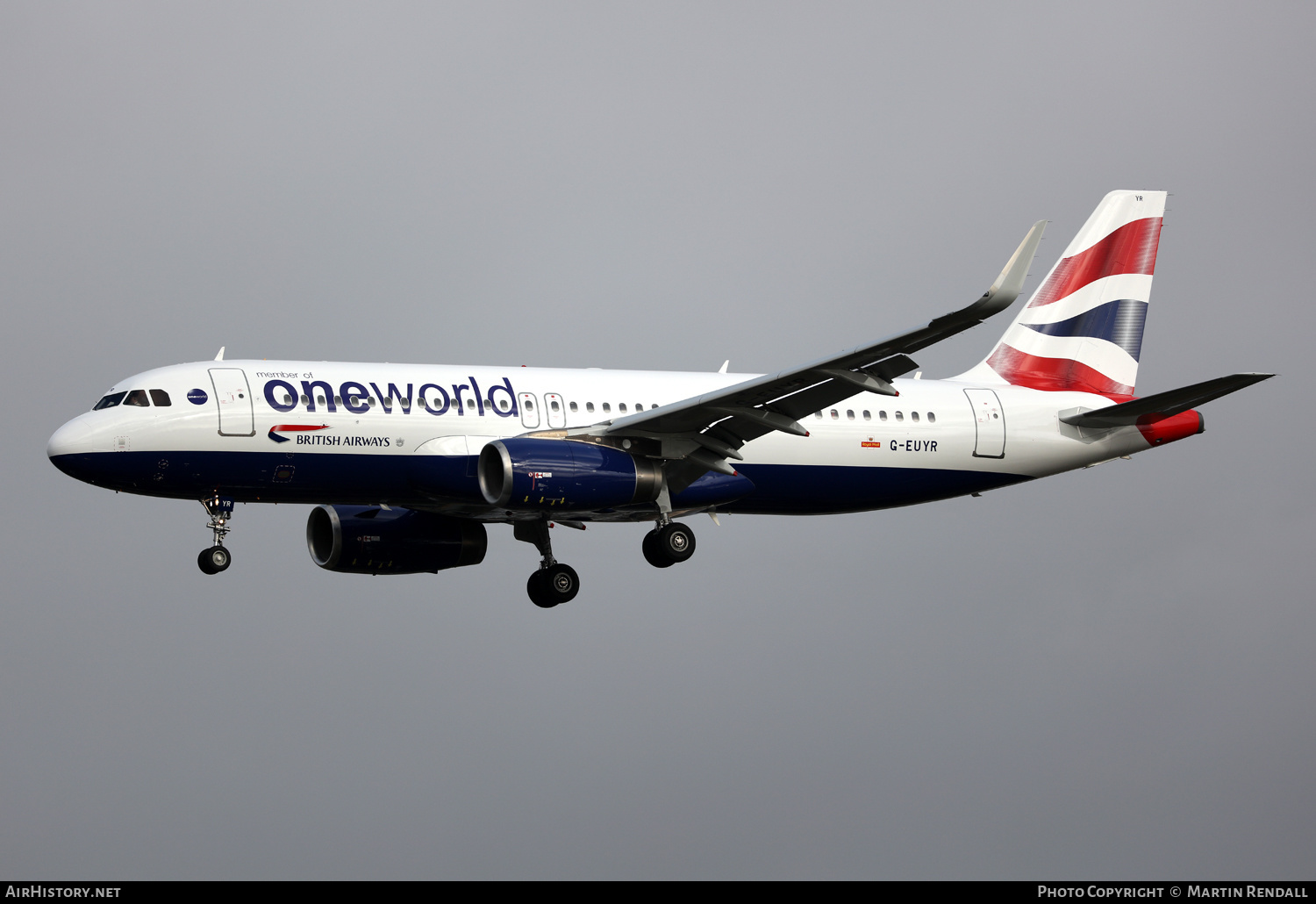 Aircraft Photo of G-EUYR | Airbus A320-232 | British Airways | AirHistory.net #622123