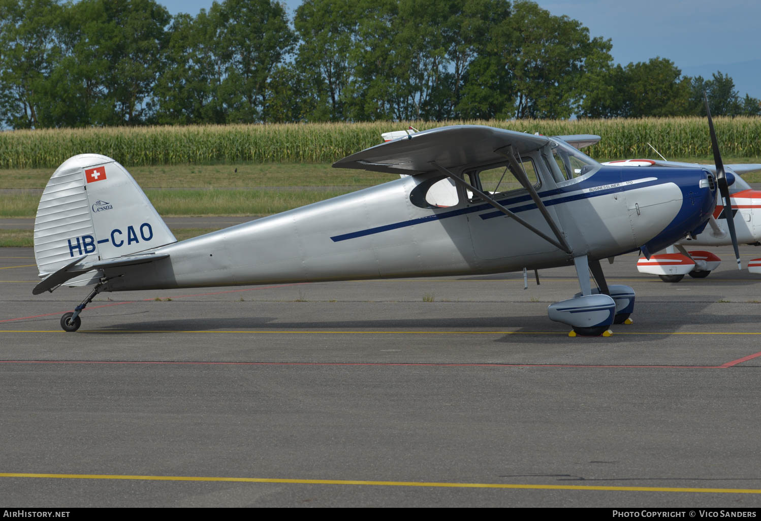 Aircraft Photo of HB-CAO | Cessna 170 | AirHistory.net #622133