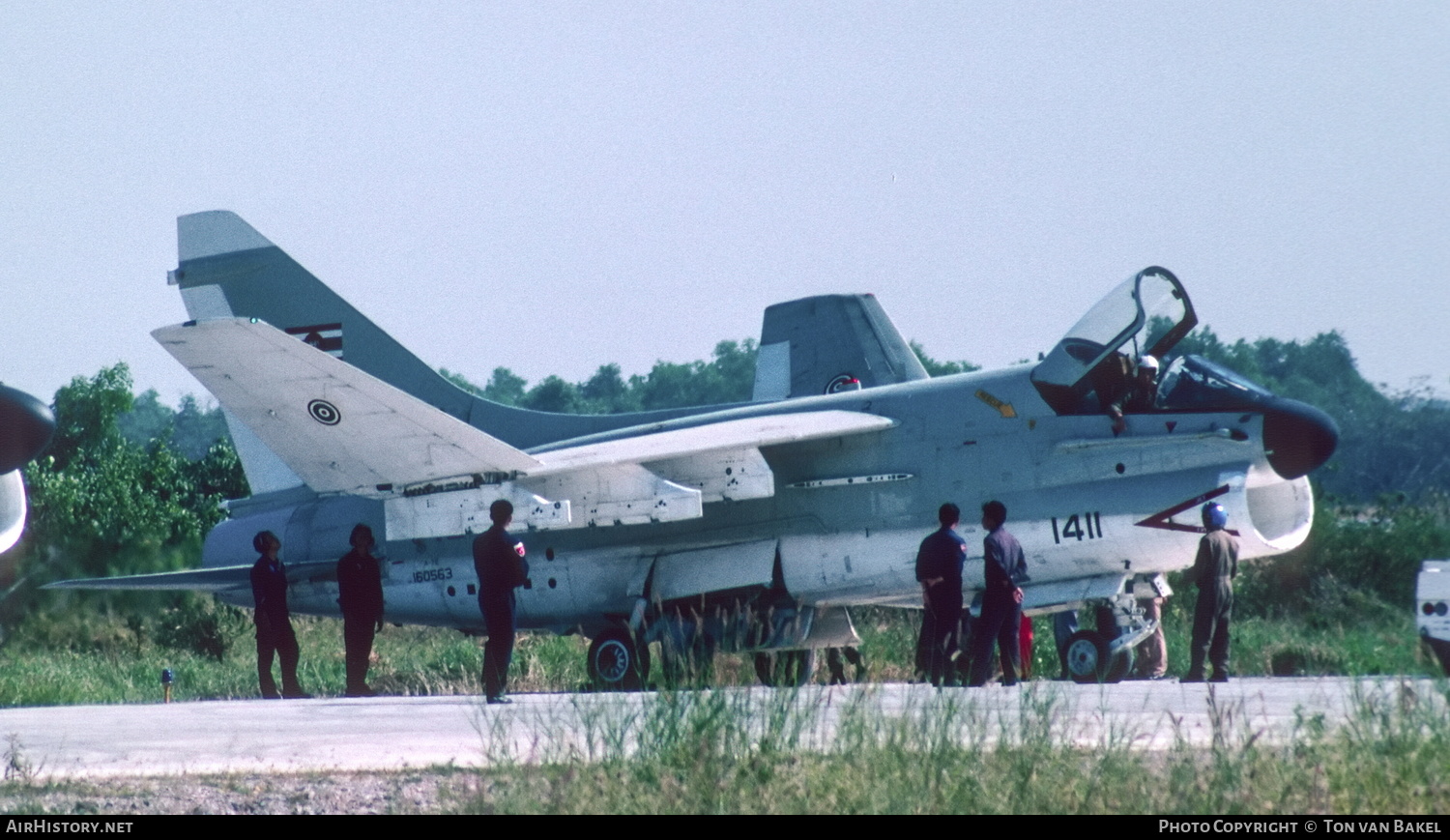 Aircraft Photo of 160563 | Vought A-7E Corsair II | Thailand - Navy | AirHistory.net #622167