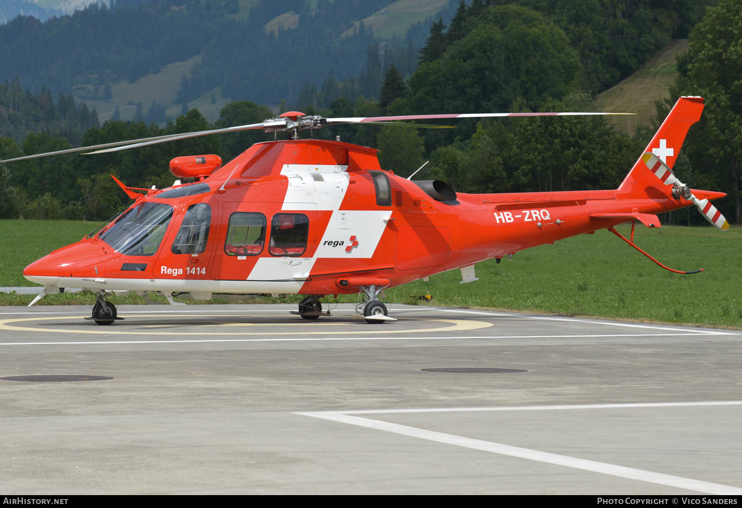 Aircraft Photo of HB-ZRQ | AgustaWestland AW-109SP Da Vinci | REGA - Swiss Air Ambulance | AirHistory.net #622169