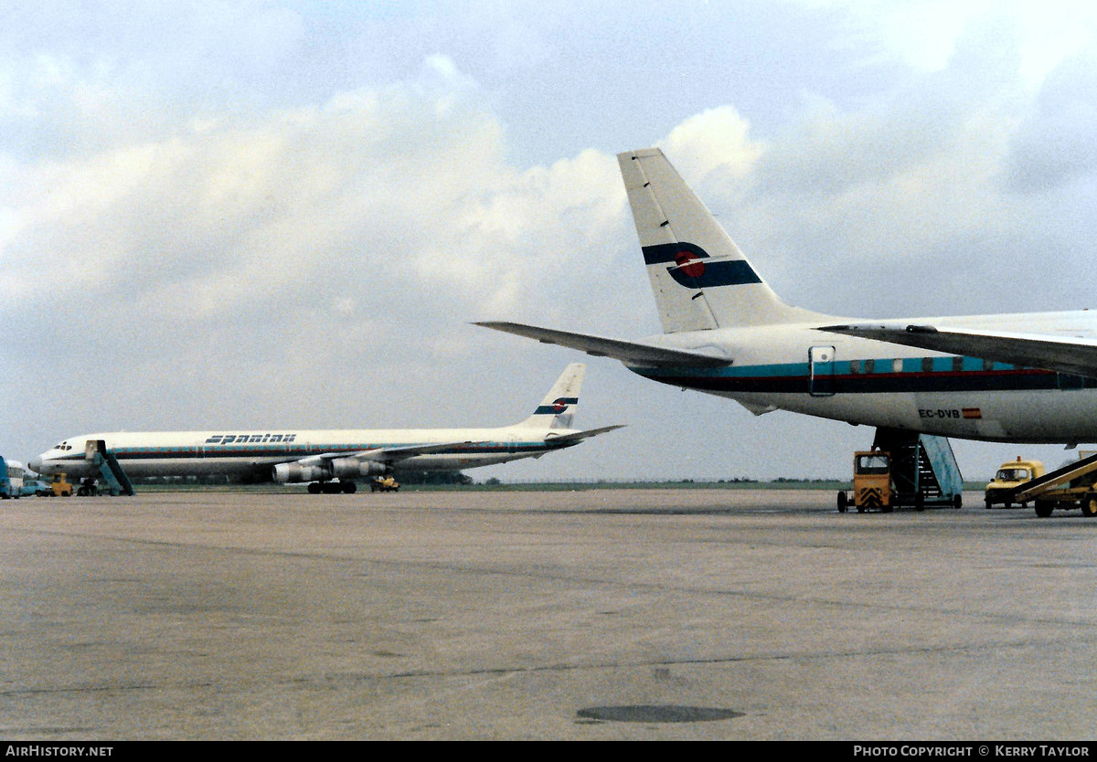 Aircraft Photo of EC-DVB | McDonnell Douglas DC-8-61 | Spantax | AirHistory.net #622179