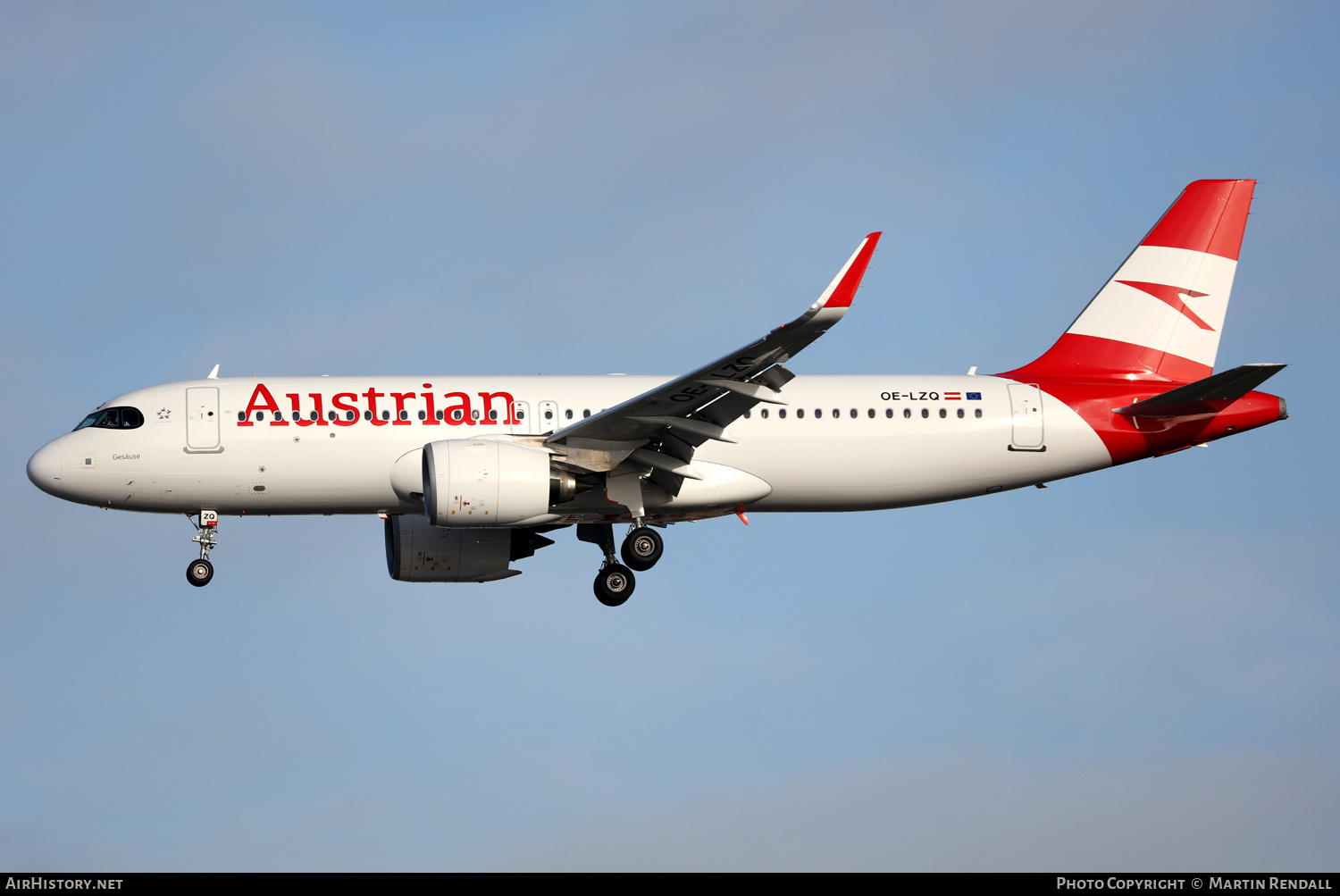Aircraft Photo of OE-LZQ | Airbus A320-271N | Austrian Airlines | AirHistory.net #622193