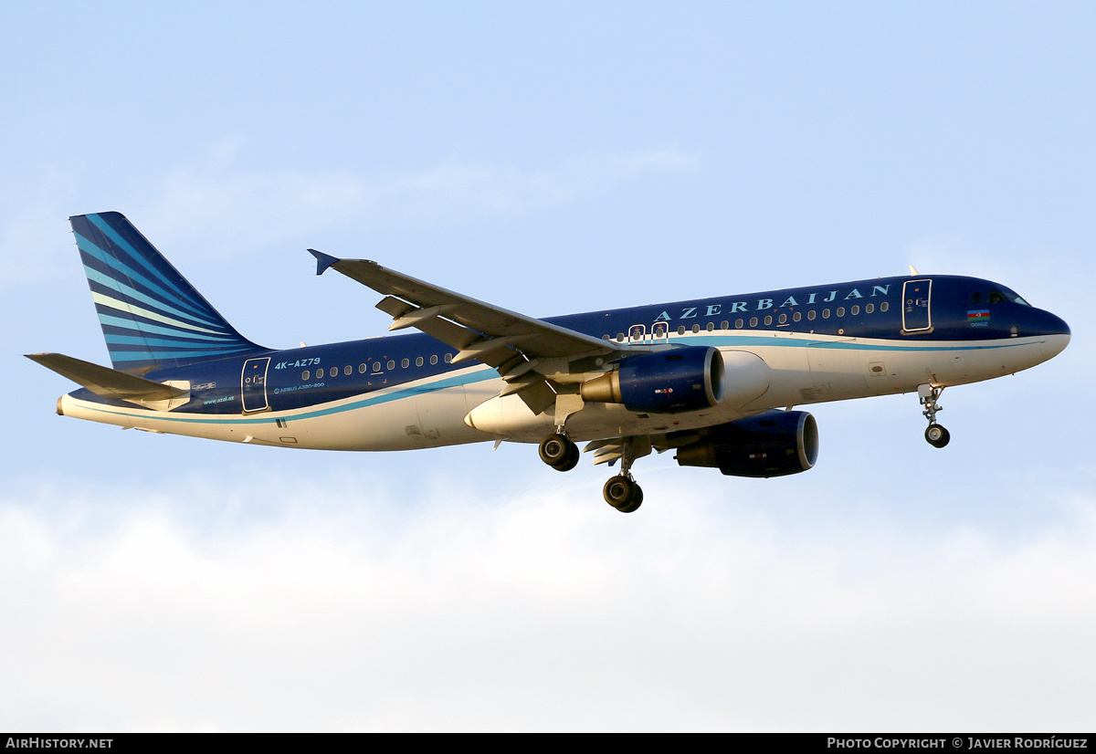 Aircraft Photo of 4K-AZ79 | Airbus A320-214 | Azerbaijan Airlines - AZAL - AHY | AirHistory.net #622200