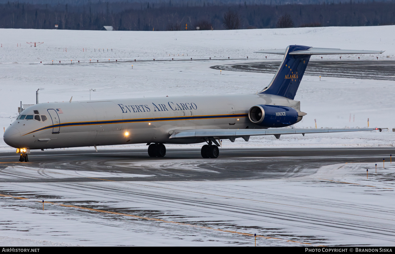 Aircraft Photo of N963CE | McDonnell Douglas MD-83/SF (DC-9-83) | Everts Air Cargo | AirHistory.net #622205