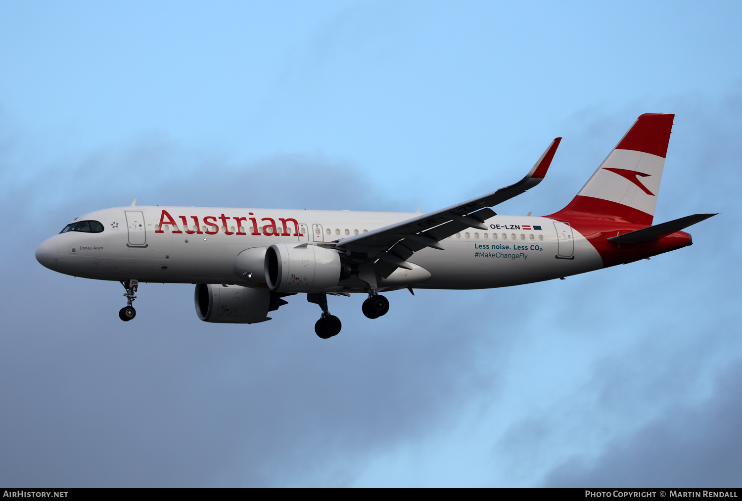 Aircraft Photo of OE-LZN | Airbus A320-271N | Austrian Airlines | AirHistory.net #622226