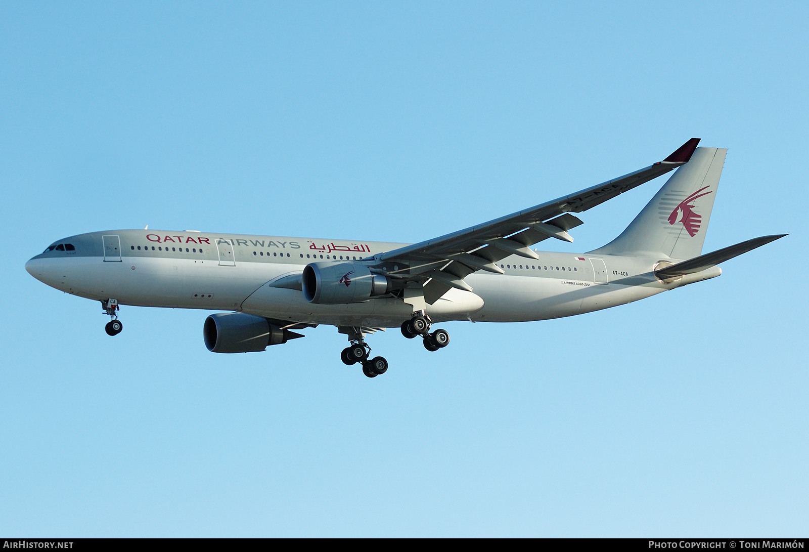 Aircraft Photo of A7-ACA | Airbus A330-203 | Qatar Airways | AirHistory.net #622235