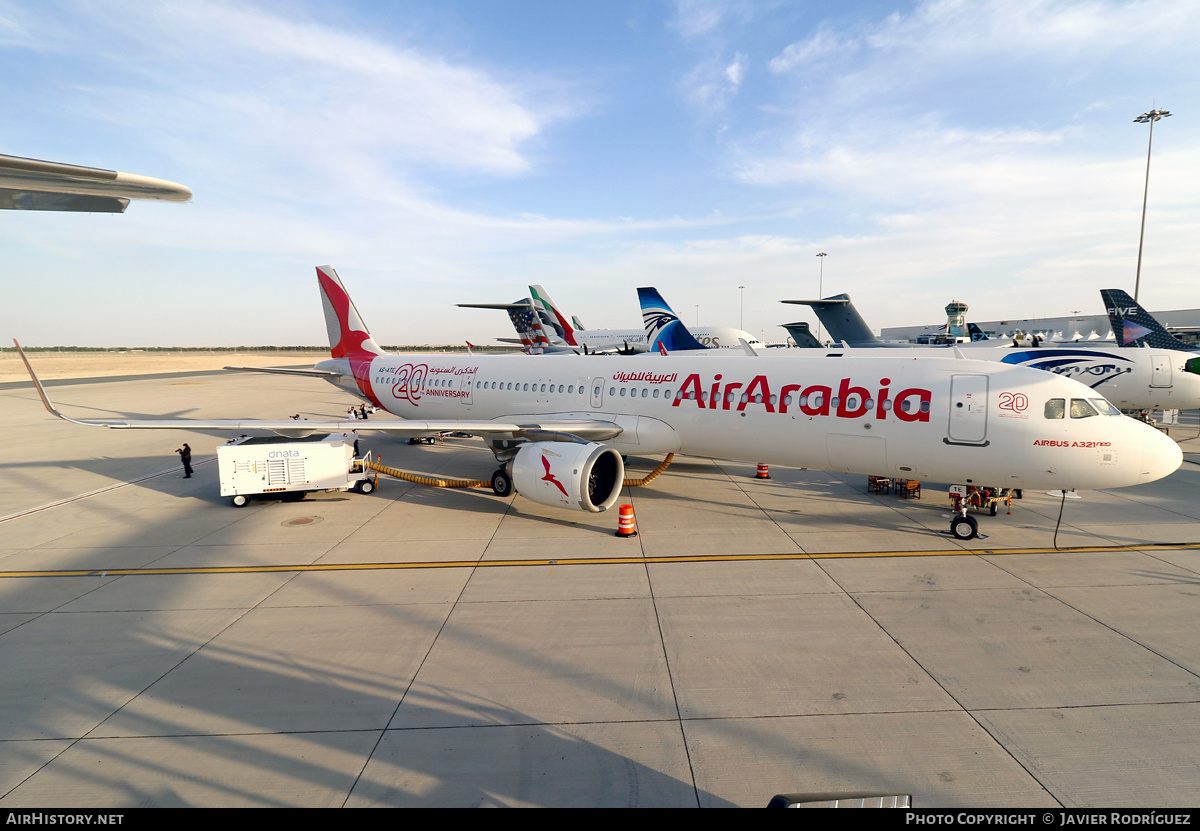 Aircraft Photo of A6-ATE | Airbus A321-251NX | Air Arabia | AirHistory.net #622237