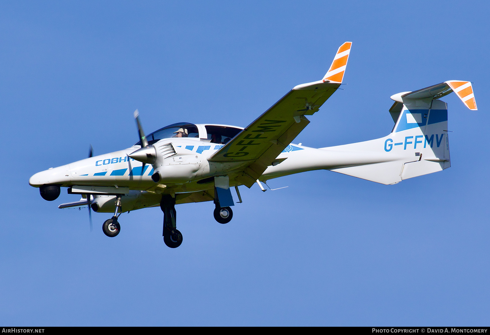 Aircraft Photo of G-FFMV | Diamond DA42 M-NG | Cobham Aviation Services | AirHistory.net #622250