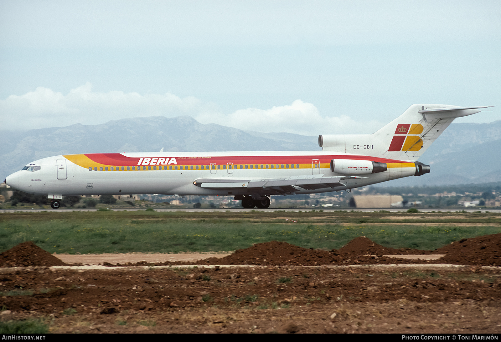 Aircraft Photo of EC-CBH | Boeing 727-256/Adv | Iberia | AirHistory.net #622252