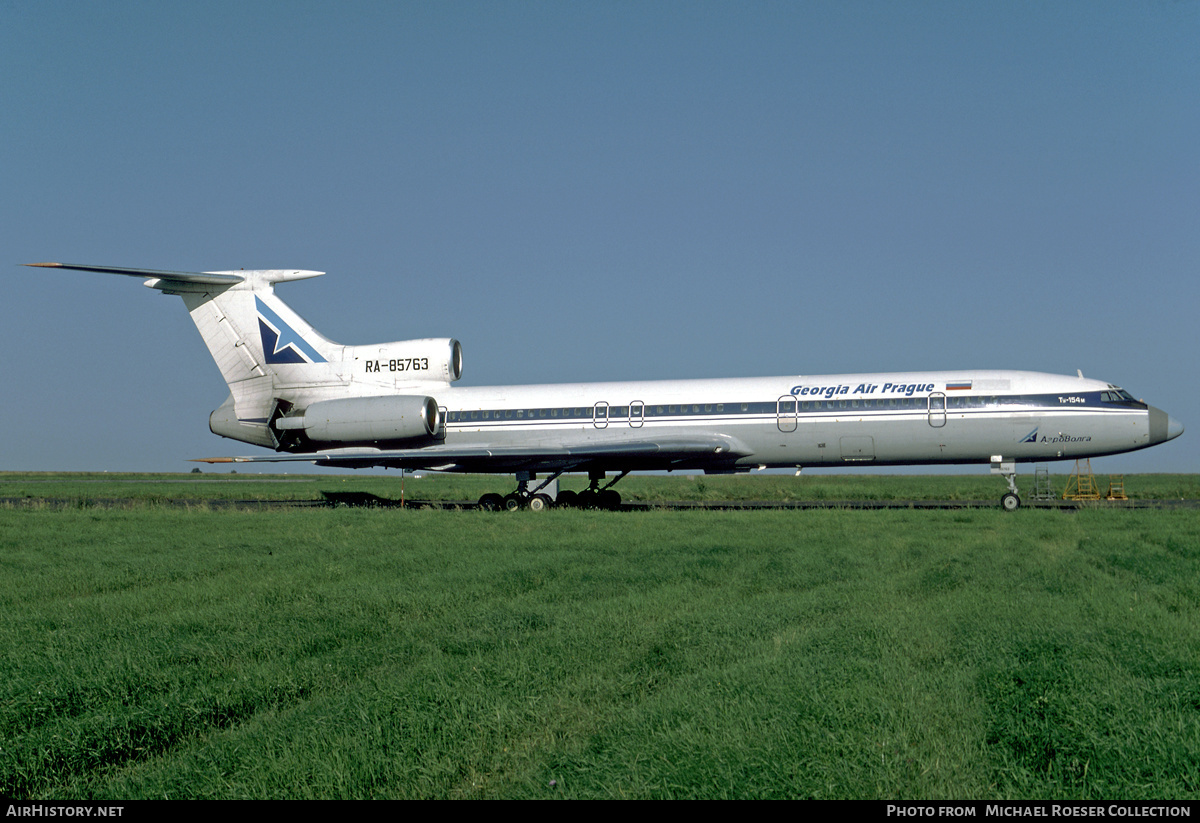 Aircraft Photo of RA-85763 | Tupolev Tu-154M | Georgia Air Prague | AirHistory.net #622265