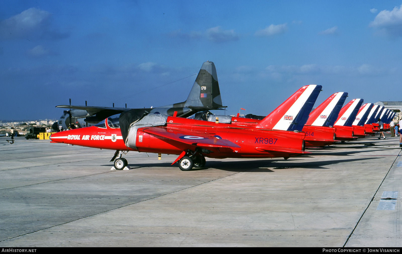 Aircraft Photo of XR987 | Hawker Siddeley Gnat T.1 | UK - Air Force | AirHistory.net #622276