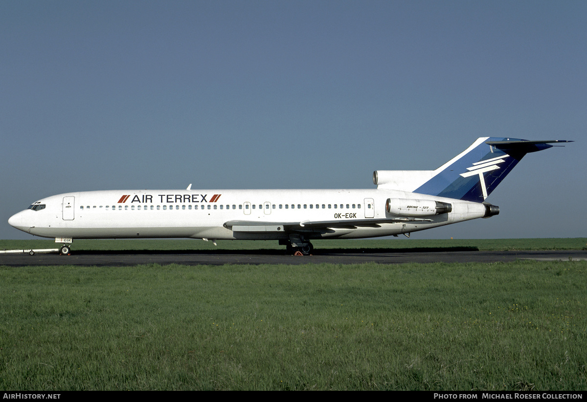 Aircraft Photo of OK-EGK | Boeing 727-2D3/Adv | Air Terrex | AirHistory.net #622291