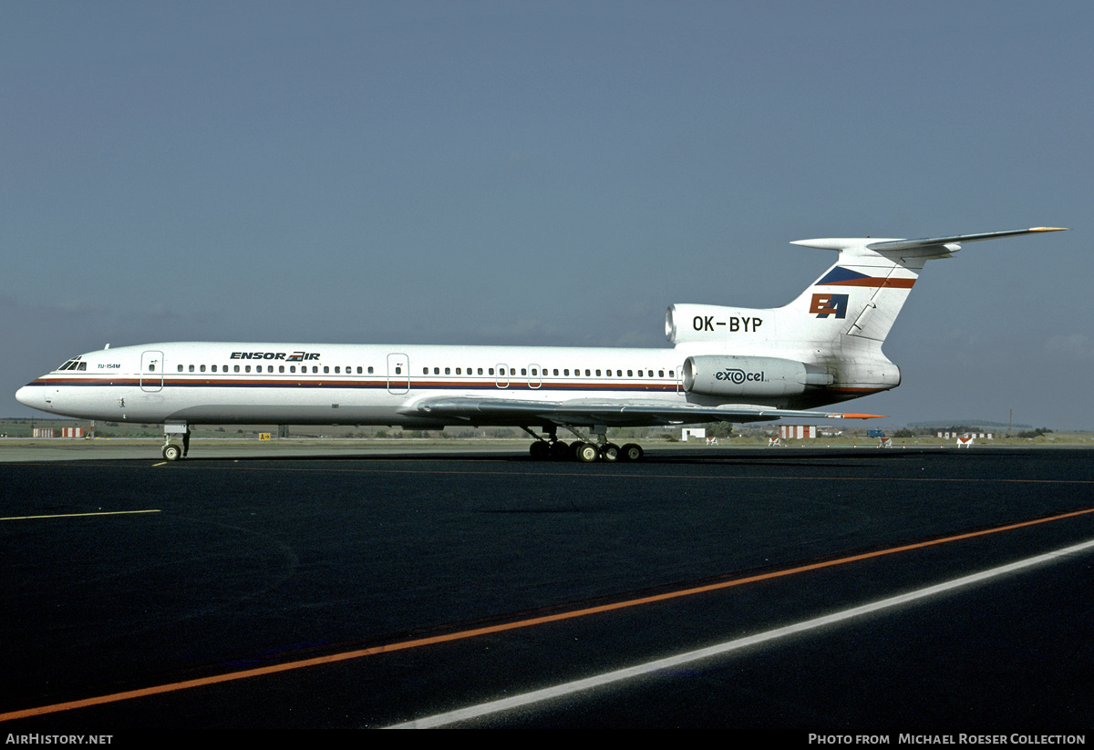 Aircraft Photo of OK-BYP | Tupolev Tu-154M | Ensor Air | AirHistory.net #622297