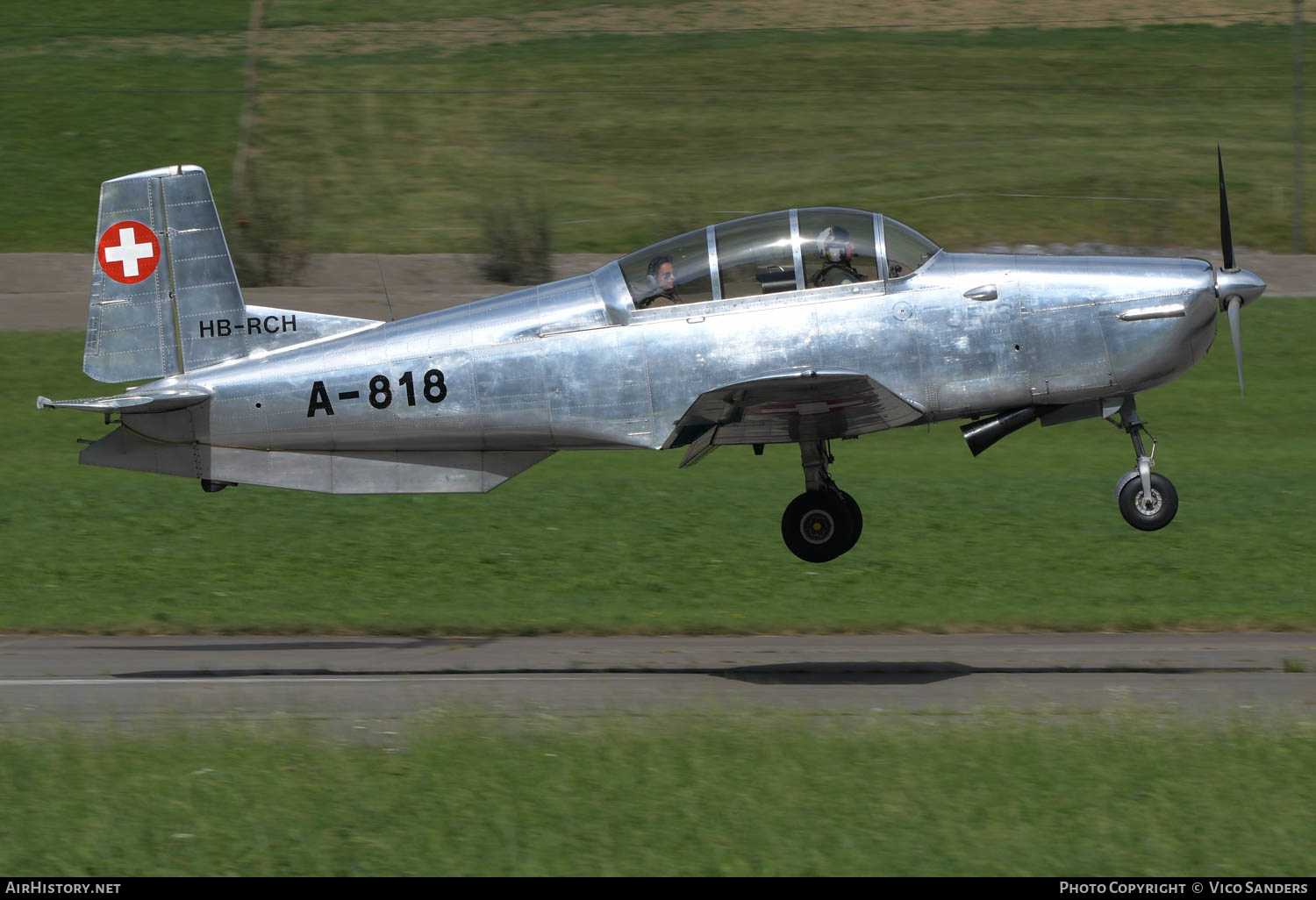 Aircraft Photo of HB-RCH / A-818 | Pilatus P-3-05 | P3 Flyers | Switzerland - Air Force | AirHistory.net #622315