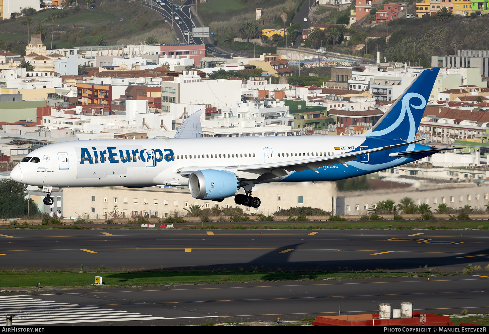 Aircraft Photo of EC-NVY | Boeing 787-9 Dreamliner | Air Europa | AirHistory.net #622316