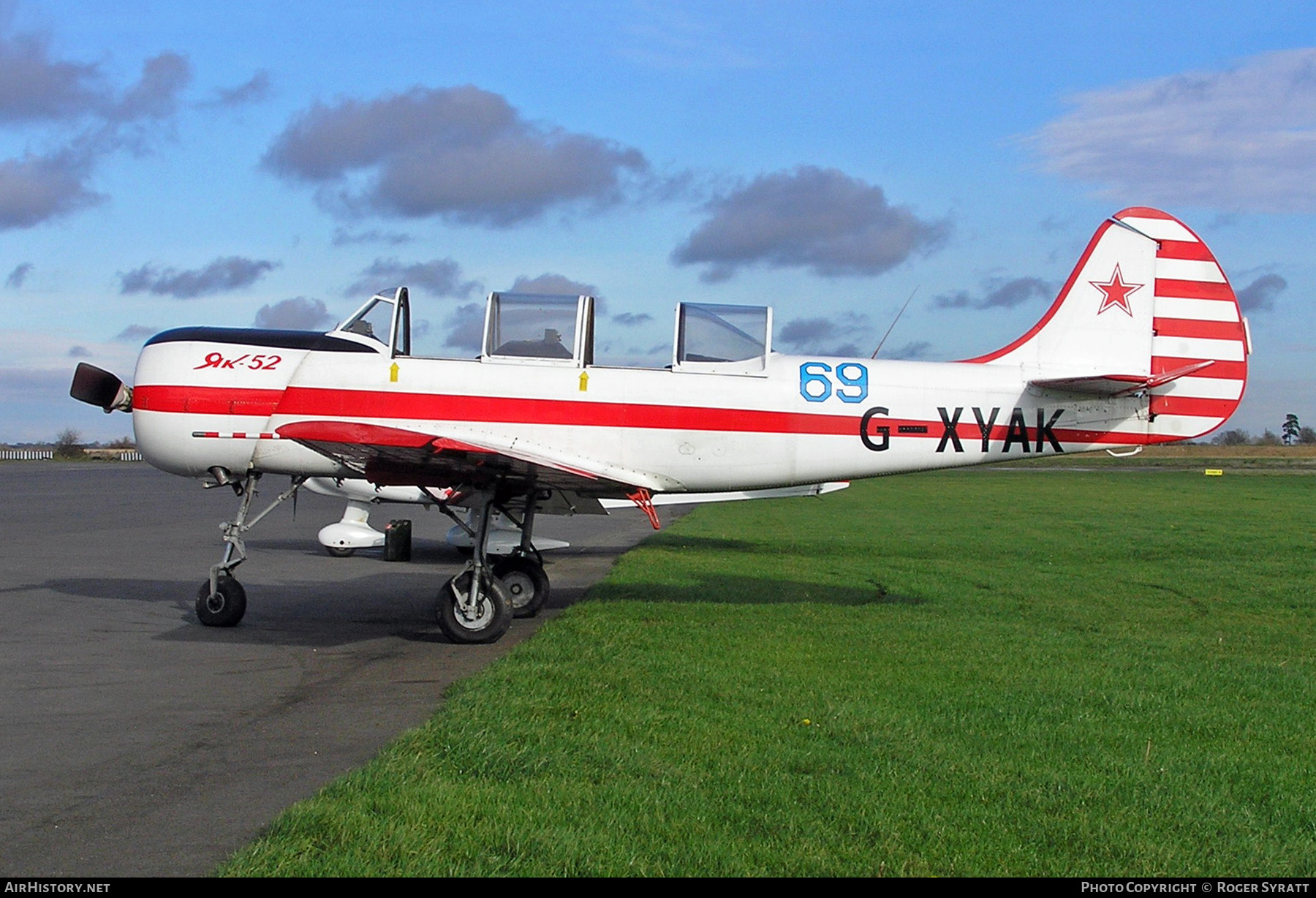 Aircraft Photo of G-XYAK | Yakovlev Yak-52 | AirHistory.net #622345