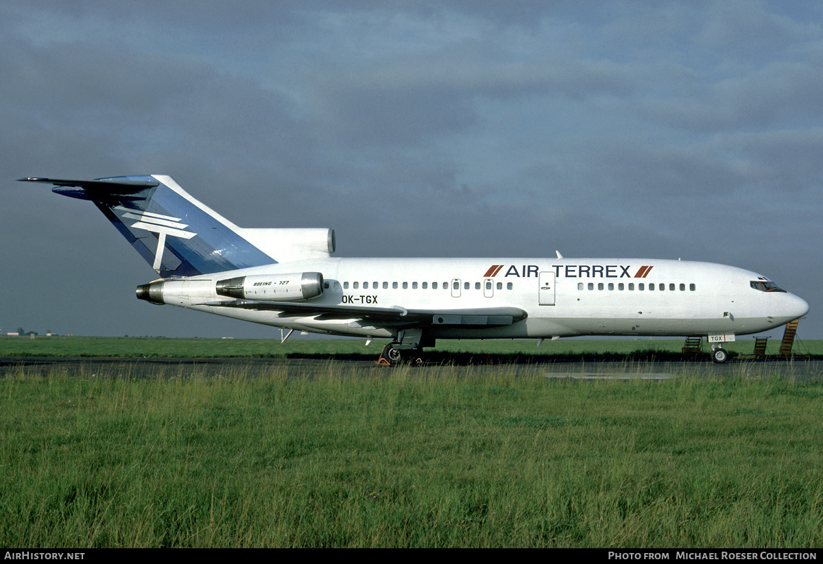 Aircraft Photo of OK-TGX | Boeing 727-51 | Air Terrex | AirHistory.net #622346