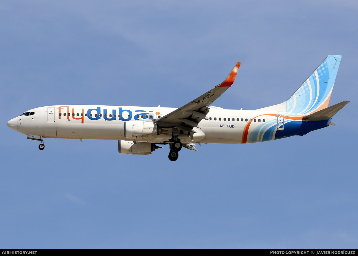 Aircraft Photo of A6-FGD | Boeing 737-8KN | Flydubai | AirHistory.net #622361