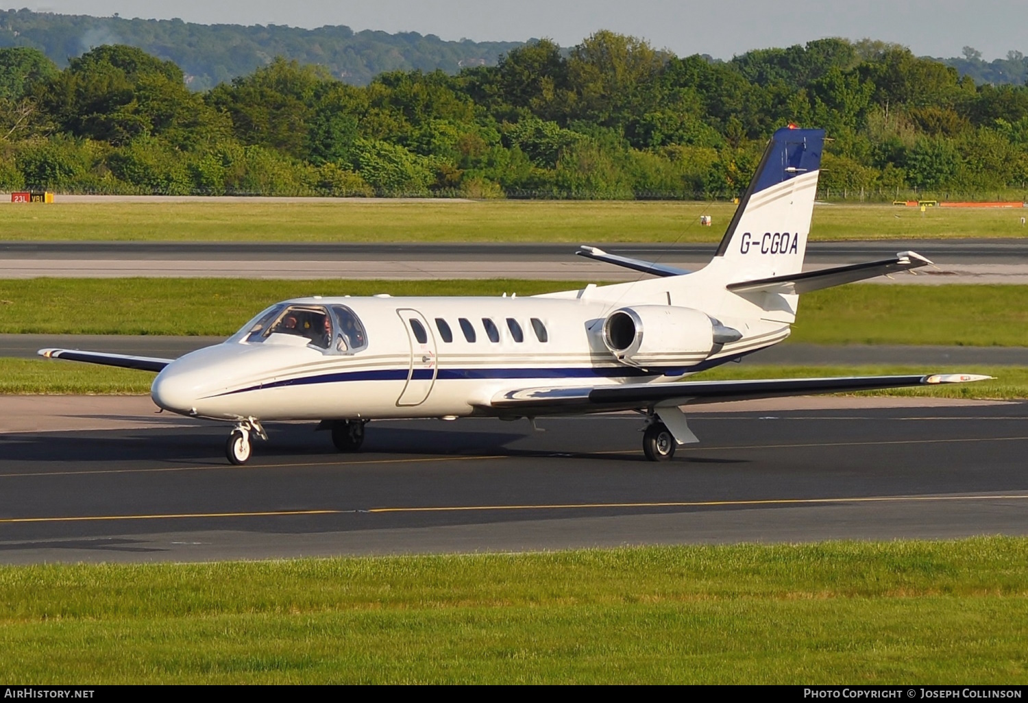 Aircraft Photo of G-CGOA | Cessna 550 Citation II | AirHistory.net #622362