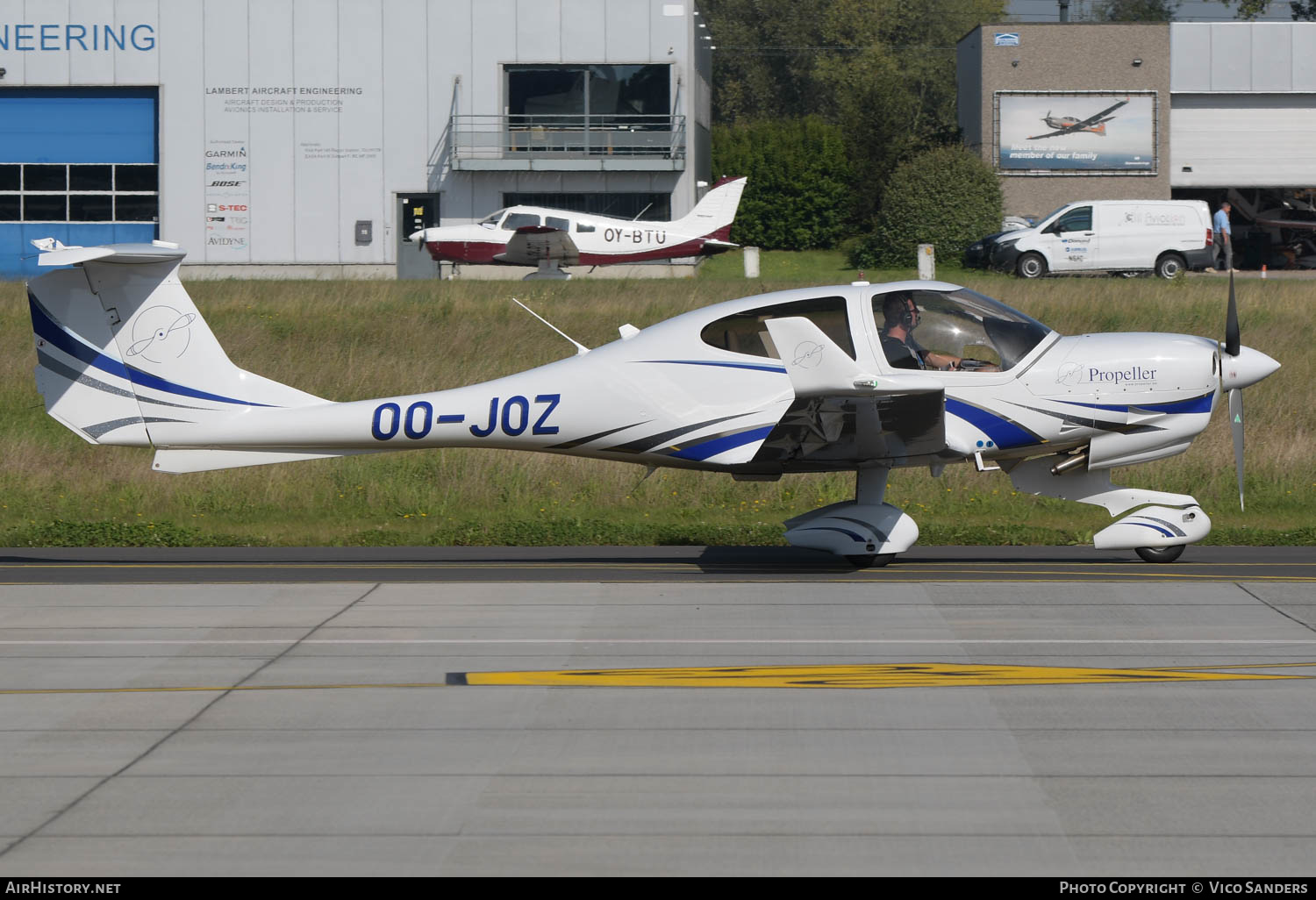 Aircraft Photo of OO-JOZ | Diamond DA40 NG Diamond Star | Propeller | AirHistory.net #622394