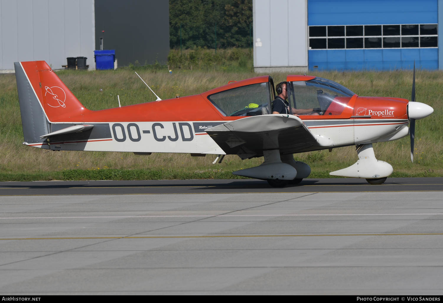 Aircraft Photo of OO-CJD | Robin HR-200-120B | Propeller | AirHistory.net #622398