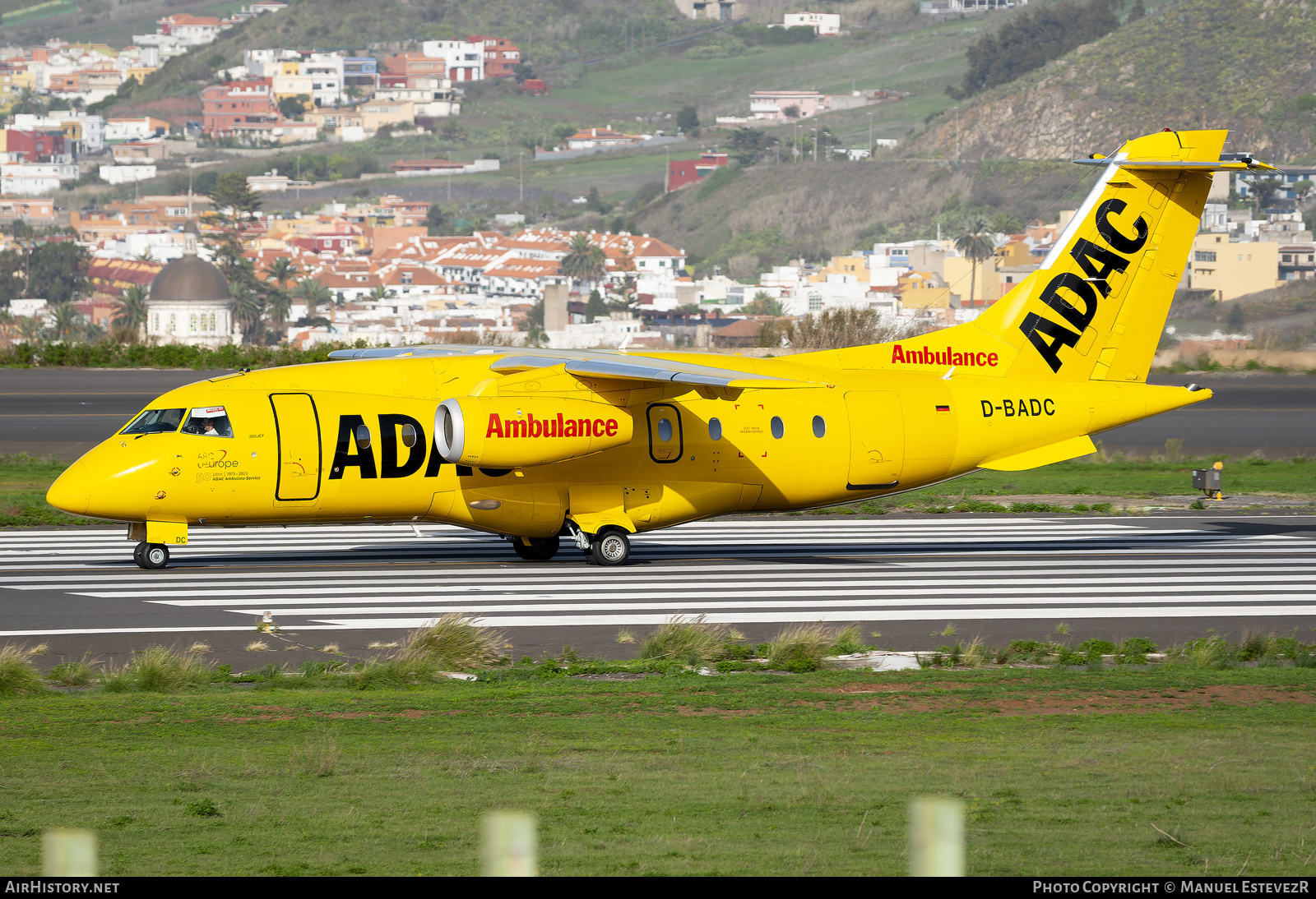 Aircraft Photo of D-BADC | Fairchild Dornier 328-310 328JET | ADAC Luftrettung | AirHistory.net #622410