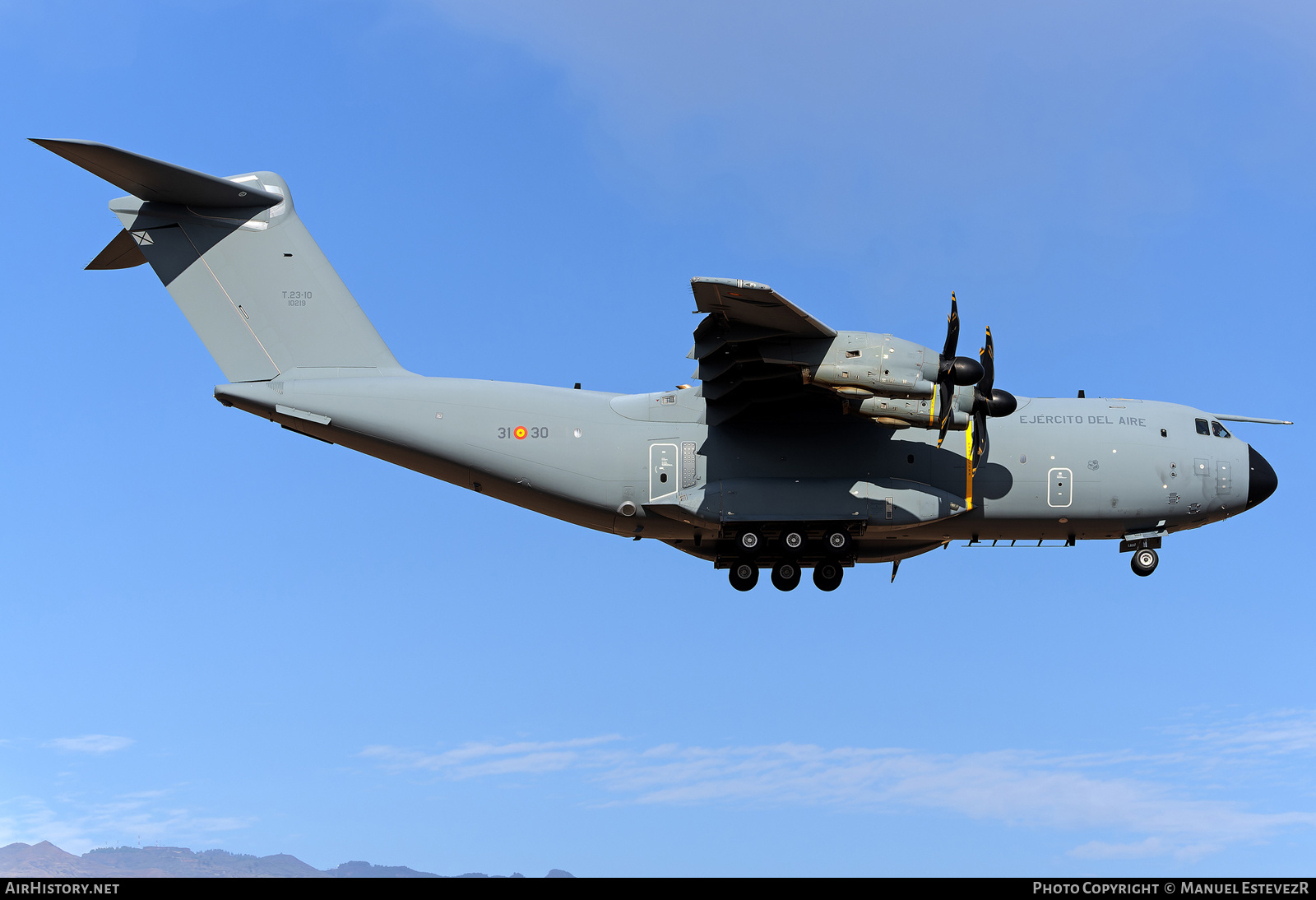 Aircraft Photo of T.23-10 / 10219 | Airbus A400M Atlas | Spain - Air Force | AirHistory.net #622421