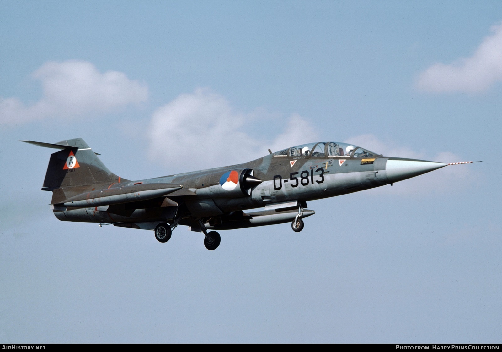 Aircraft Photo of D-5813 | Lockheed TF-104G Starfighter | Netherlands - Air Force | AirHistory.net #622433