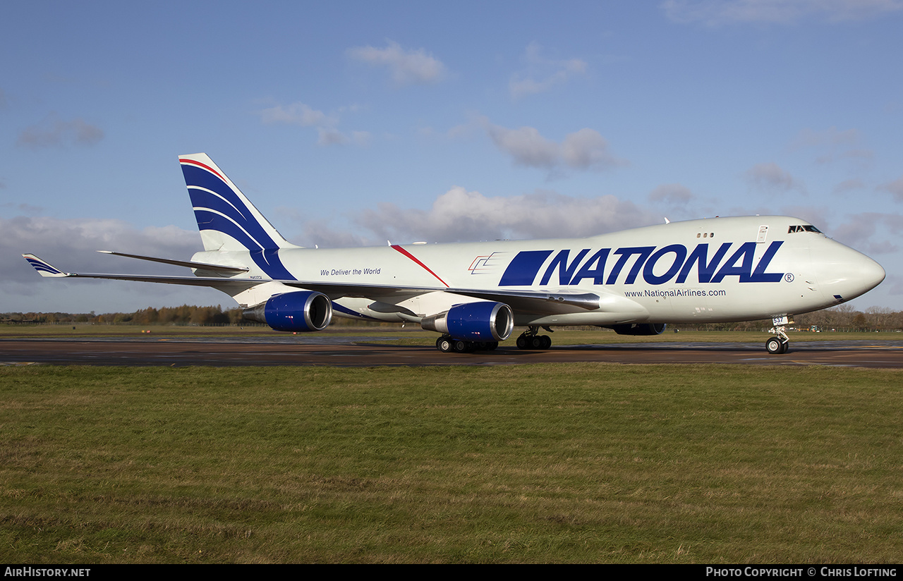 Aircraft Photo of N537CA | Boeing 747-446F/SCD | National Airlines | AirHistory.net #622438