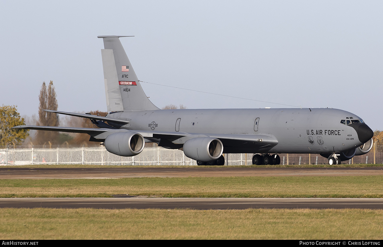 Aircraft Photo of 64-14834 / 14834 | Boeing KC-135R Stratotanker | USA - Air Force | AirHistory.net #622449