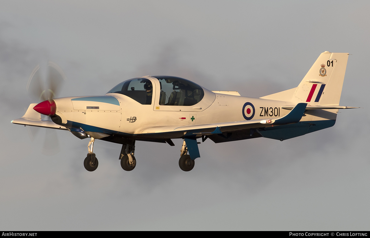 Aircraft Photo of ZM301 | Grob G-120TP Prefect T1 | UK - Air Force | AirHistory.net #622450