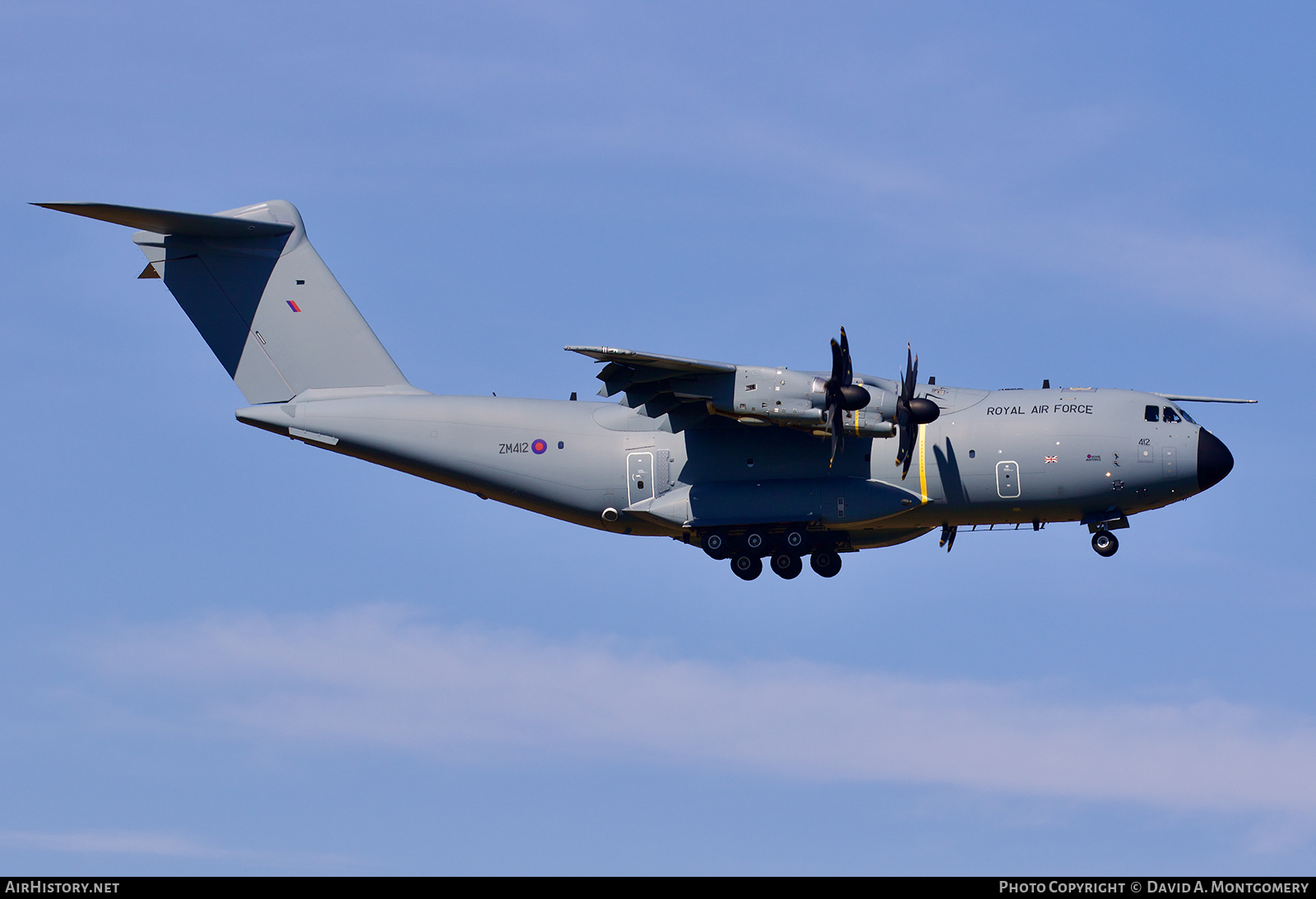 Aircraft Photo of ZM412 | Airbus A400M Atlas C1 | UK - Air Force | AirHistory.net #622455