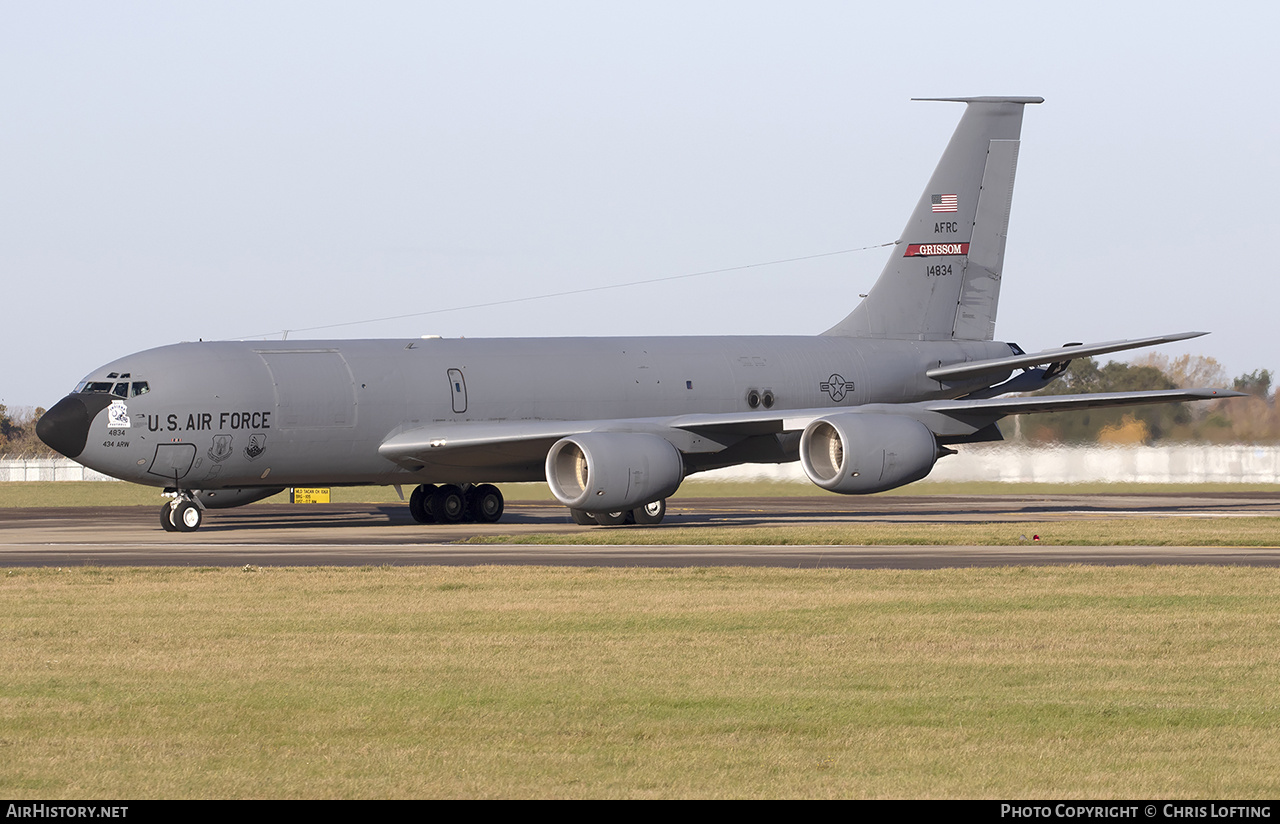 Aircraft Photo of 64-14834 / 14834 | Boeing KC-135R Stratotanker | USA - Air Force | AirHistory.net #622457