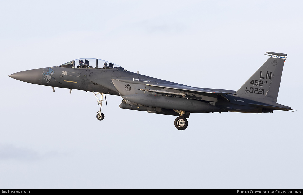 Aircraft Photo of 97-0221 / AF97-221 | Boeing F-15E Strike Eagle | USA - Air Force | AirHistory.net #622468