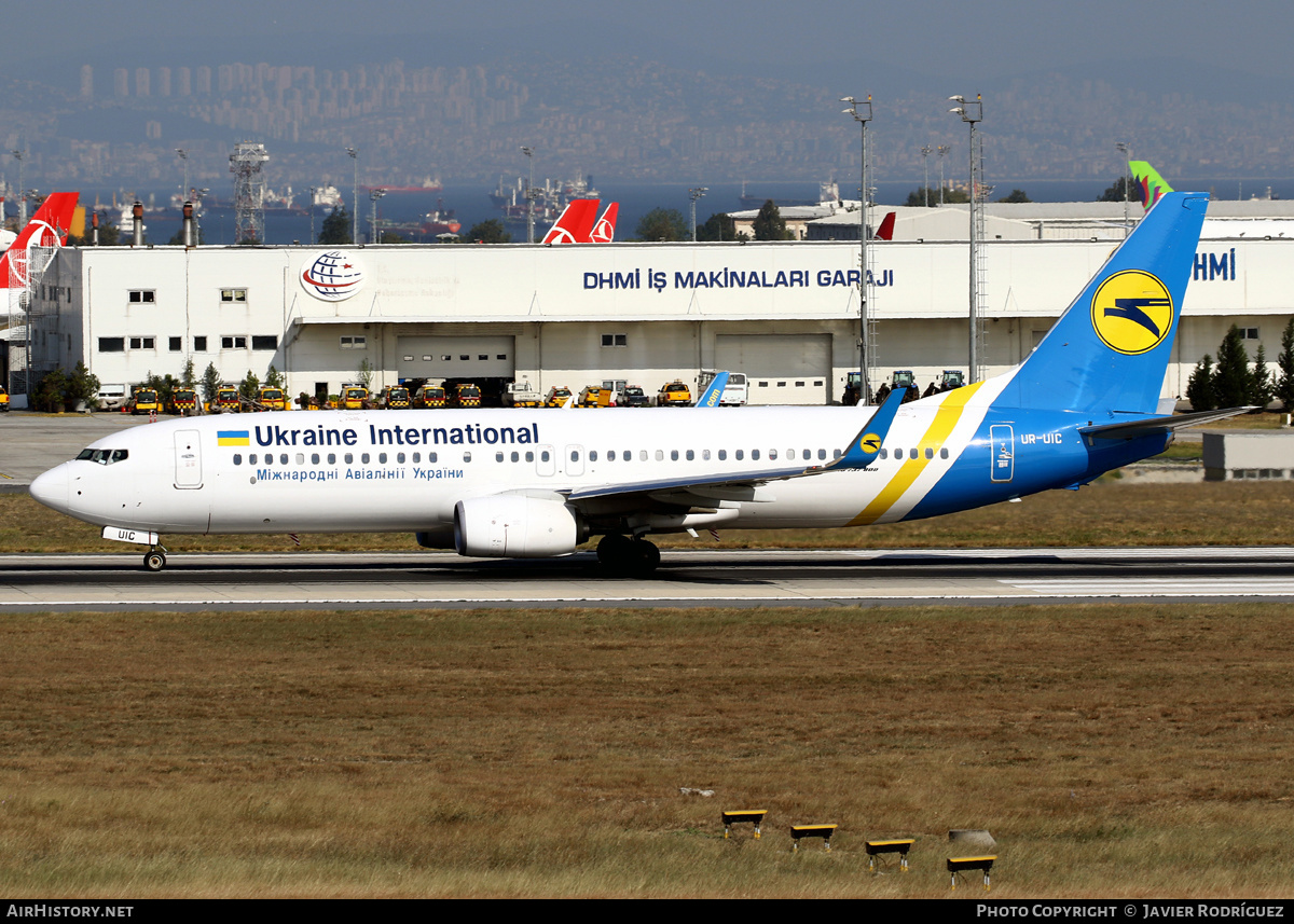 Aircraft Photo of UR-UIC | Boeing 737-800 | Ukraine International Airlines | AirHistory.net #622470