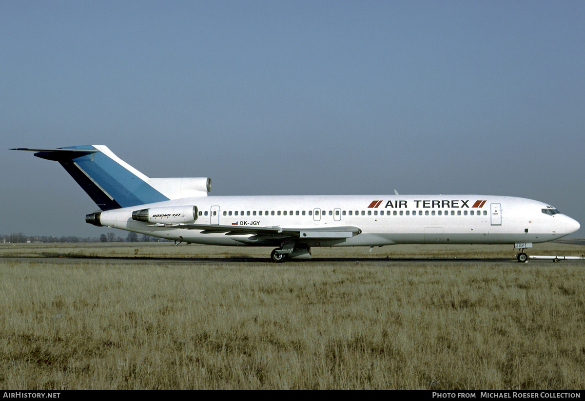 Aircraft Photo of OK-JGY | Boeing 727-230/Adv | Air Terrex | AirHistory.net #622471