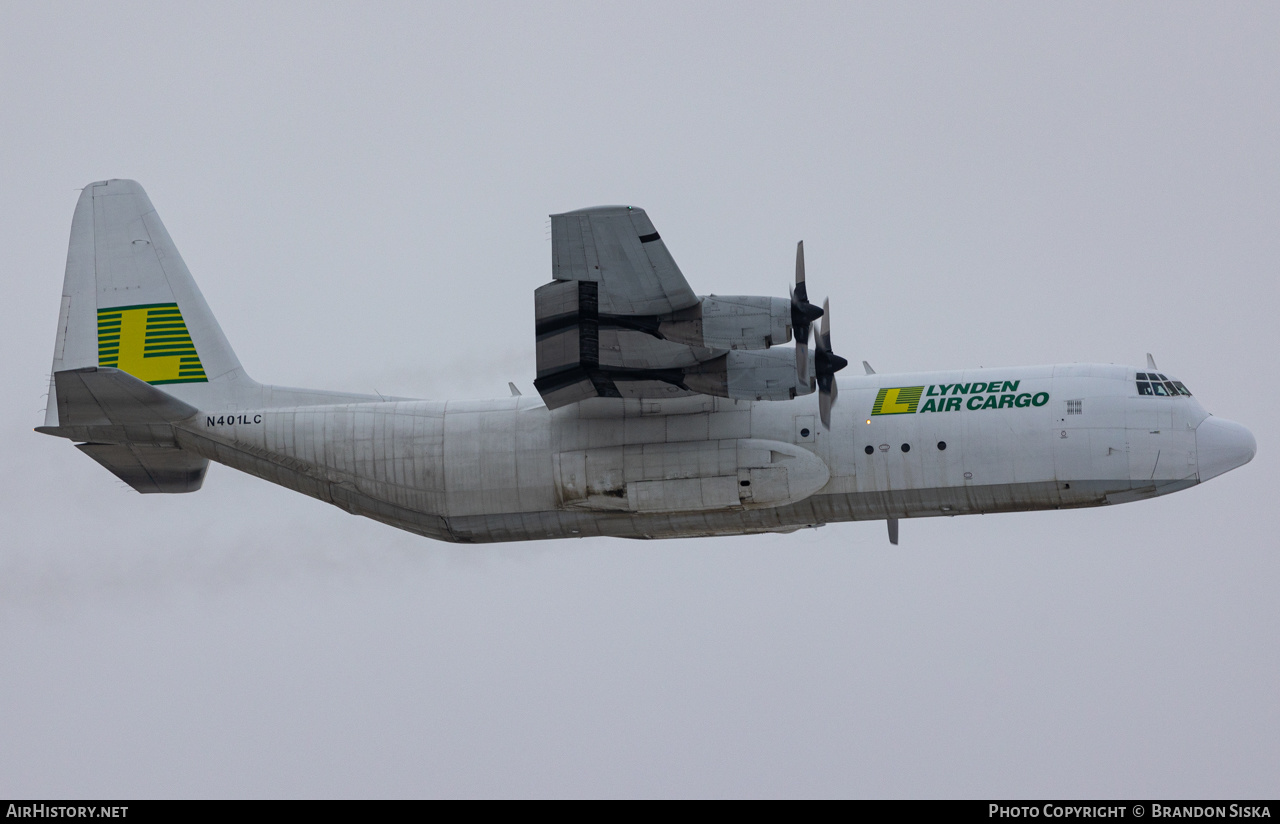 Aircraft Photo of N401LC | Lockheed L-100-30 Hercules (382G) | Lynden Air Cargo | AirHistory.net #622479