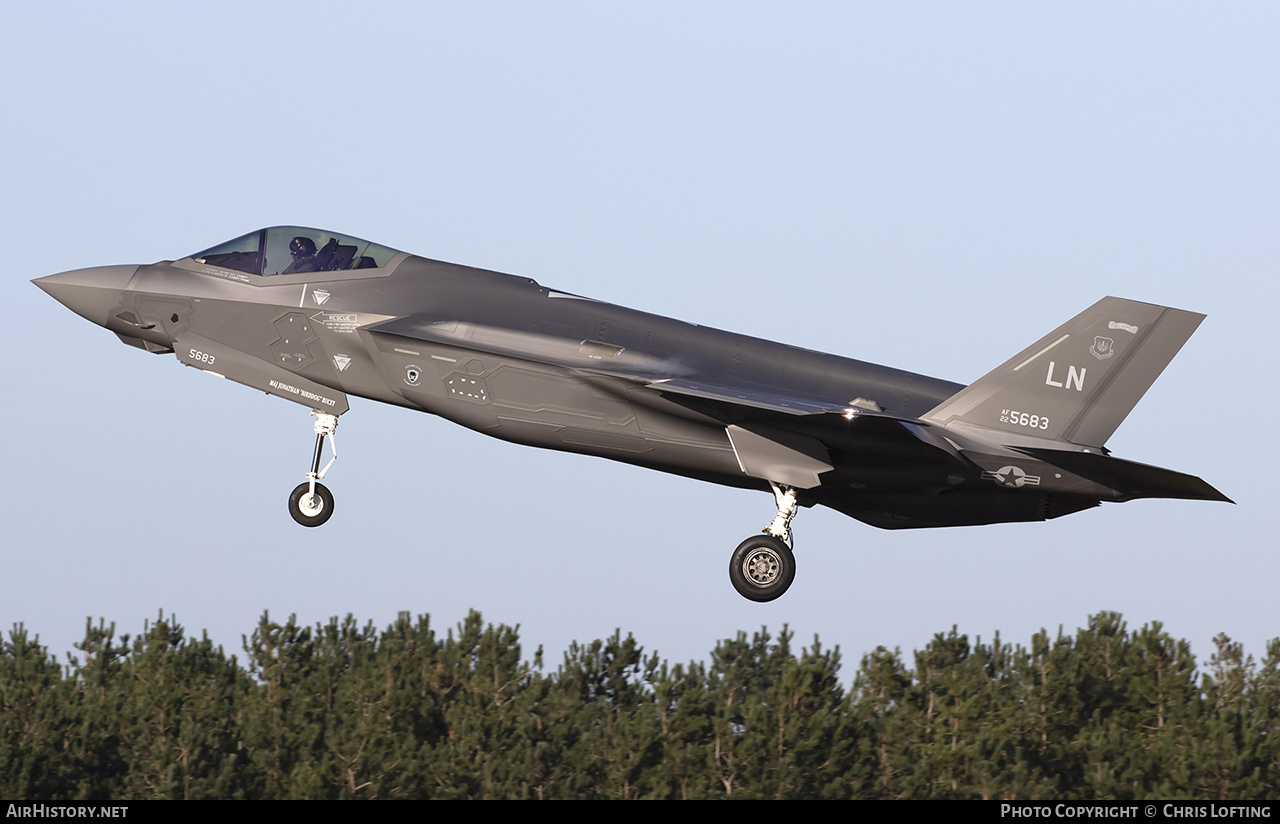 Aircraft Photo of 22-5683 / AF22-5683 | Lockheed Martin F-35A Lightning II | USA - Air Force | AirHistory.net #622487