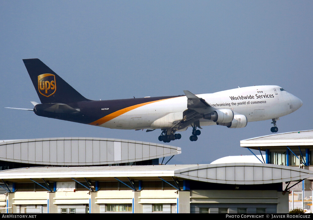 Aircraft Photo of N576UP | Boeing 747-44AF/SCD | United Parcel Service - UPS | AirHistory.net #622492
