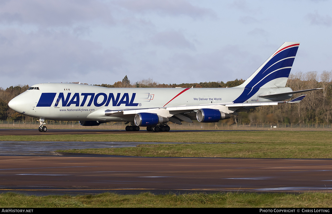 Aircraft Photo of N537CA | Boeing 747-446F/SCD | National Airlines | AirHistory.net #622494